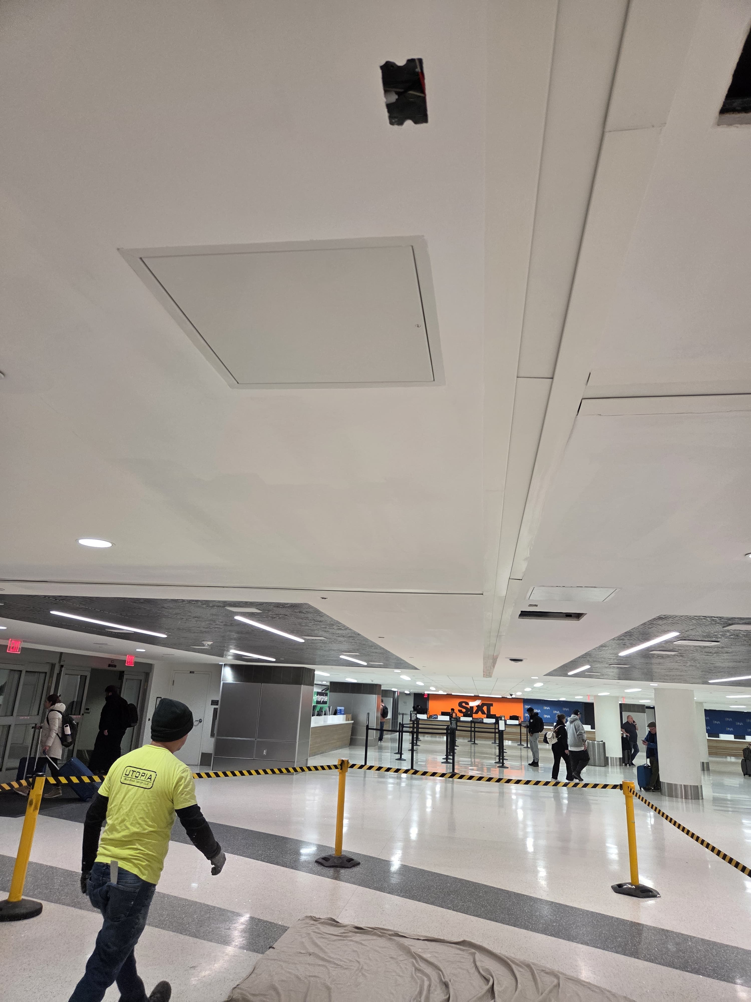 Airport Lobby Renovation detail
